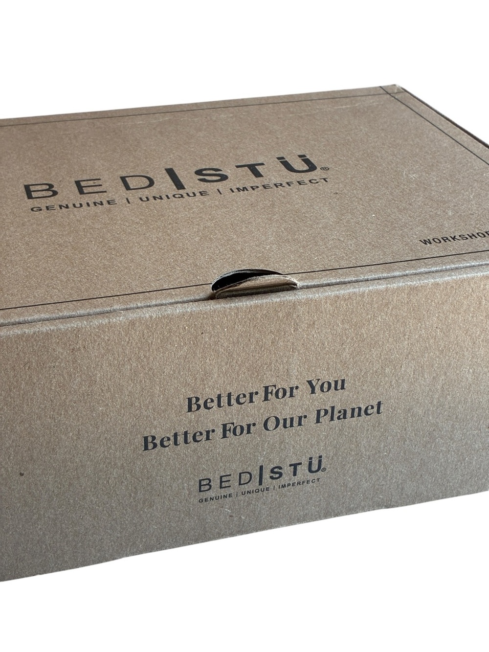 Bed|Stu Jetsetter Cold Brew Rustic Leather Platform Sandals Size 7 NWT - Picture 2 of 10